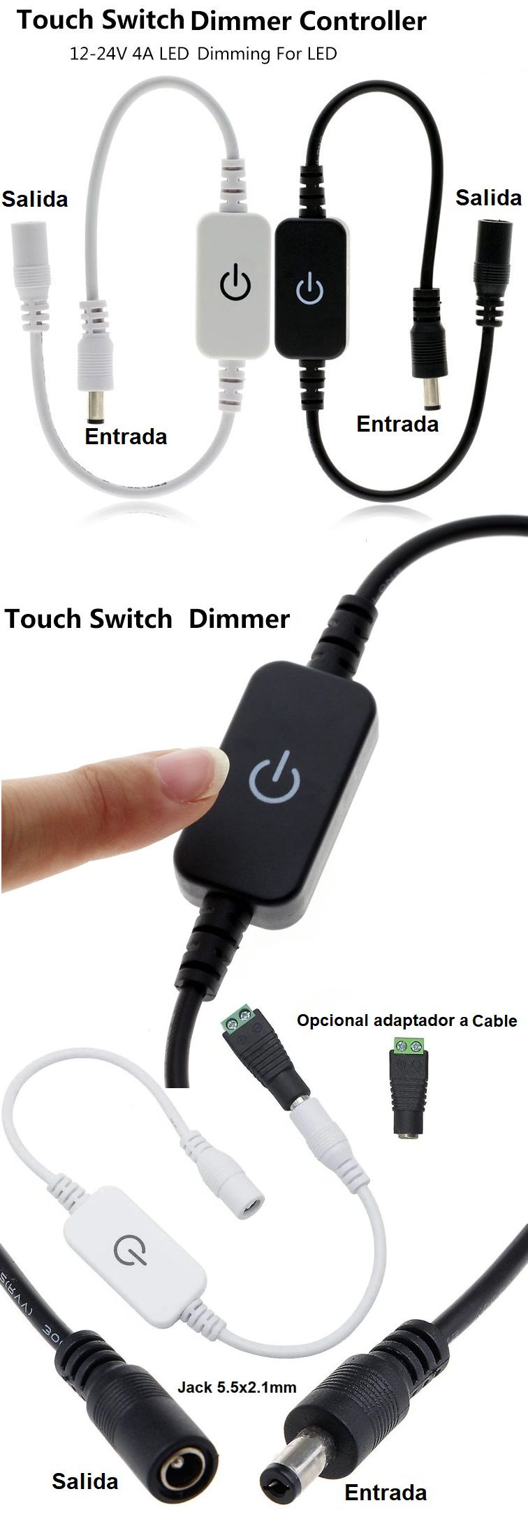 Dimmer Led touch